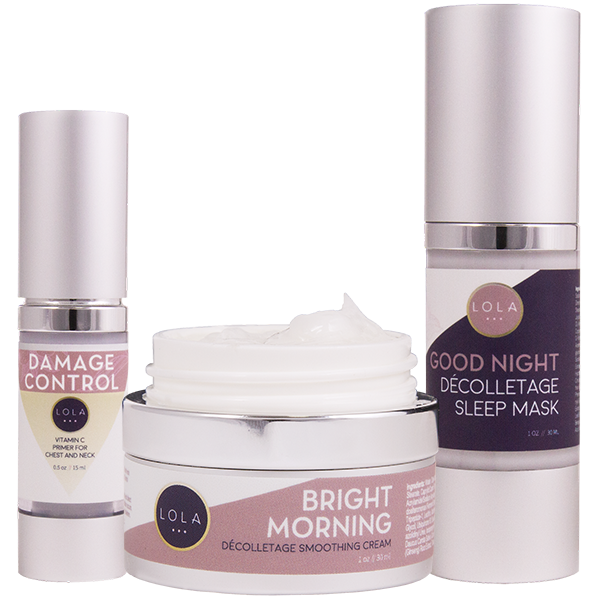 Time to Glow 3-Step Décolletage Anti-Wrinkle Collection